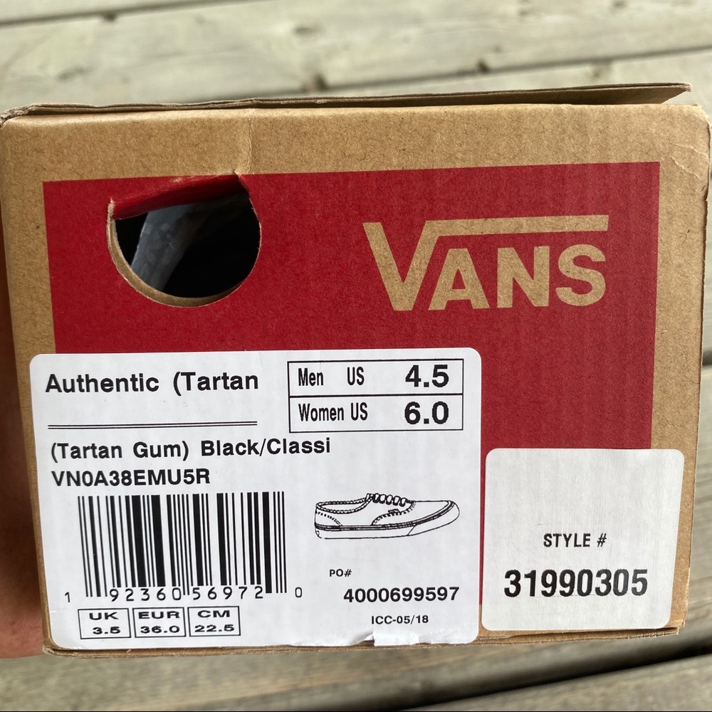 Like New || Tartan Plaid Vans - Picture 11 of 12
